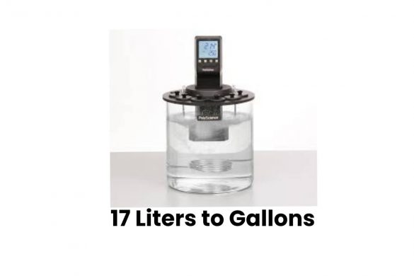 17 Liters to Gallons