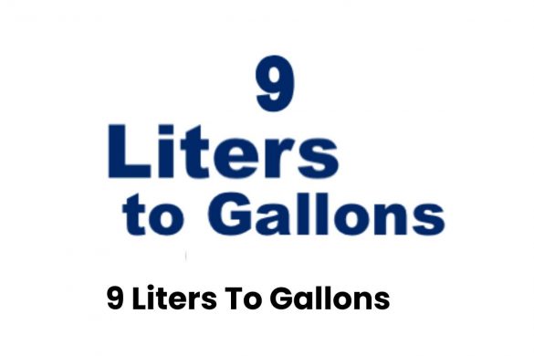 9 Liters To Gallons