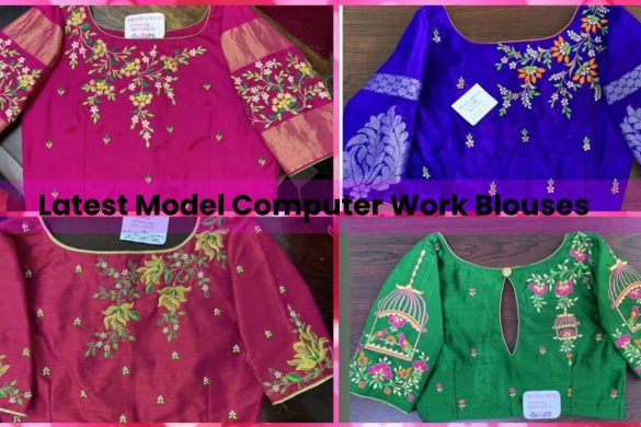 Latest Model Computer Work Blouses