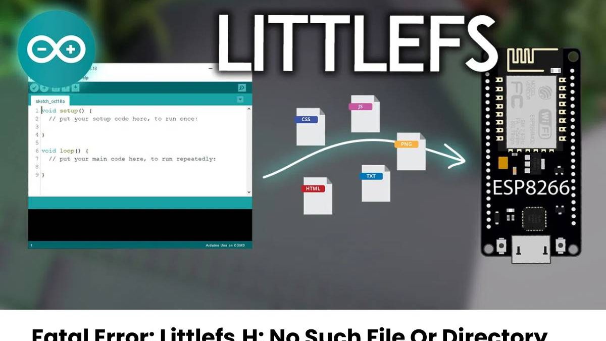 Fatal Error: Littlefs.H: No Such File Or Directory