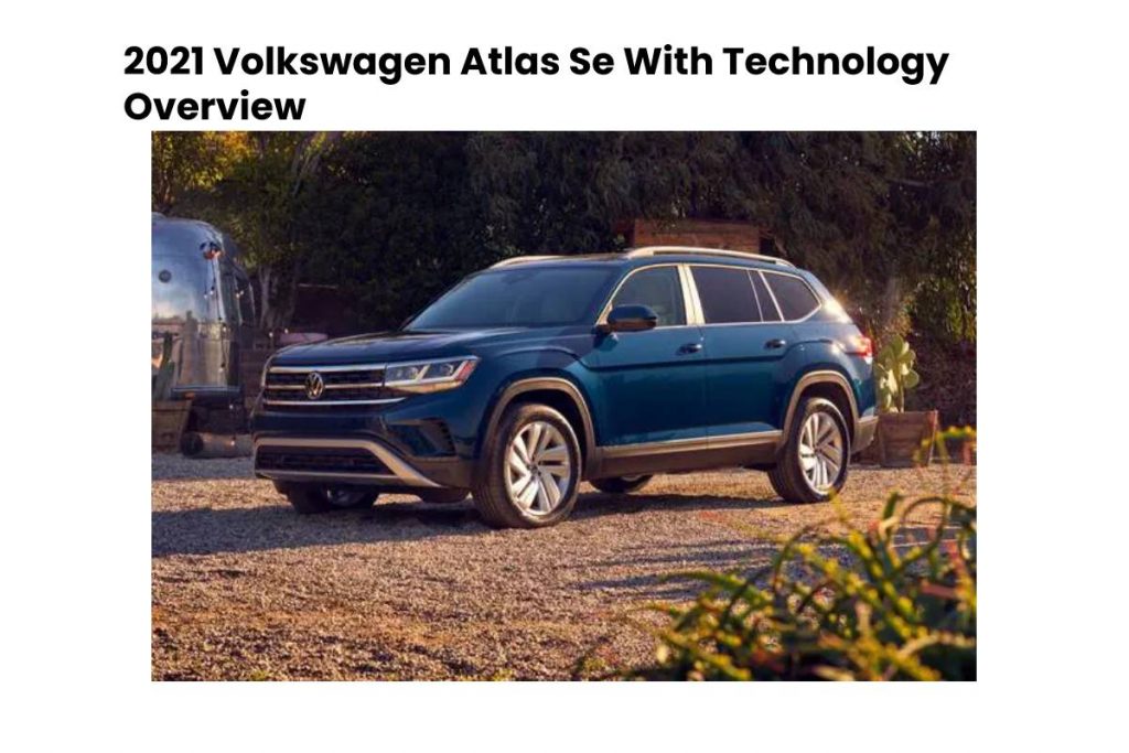 2021 volkswagen atlas se with technology