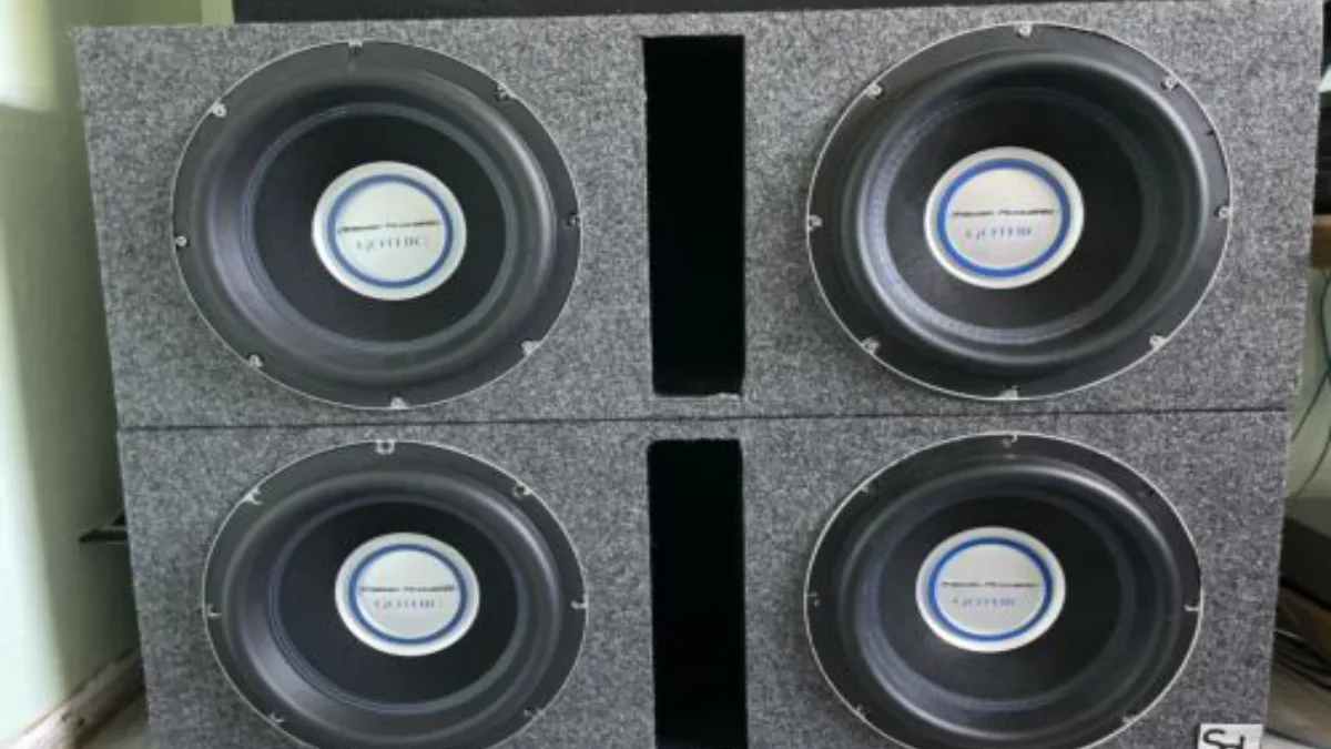 Power Acoustik Gothic 12 Series