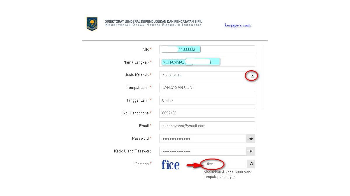 http //dukcapil.kemendagri.go.id/cek nik