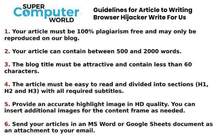 Guidelines for Article to Writing Trojan Write For Us