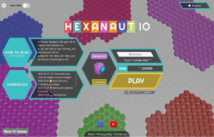 How To Play Hexanaut io Unblocked_