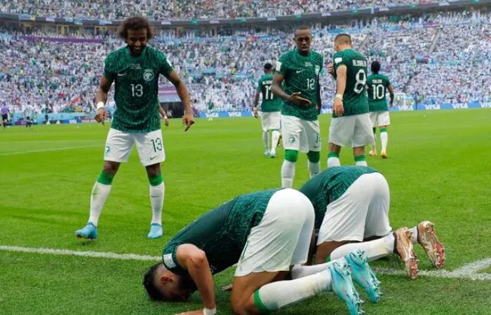 Argentina Vs. Saudi Arabia Football Match