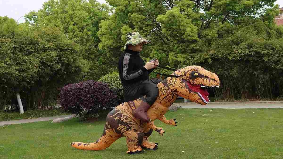 What is Inflatable Dinosaur Costume?