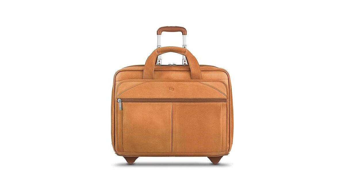 Jelco Hardcover Padded Rolling Case W/Removable Laptop