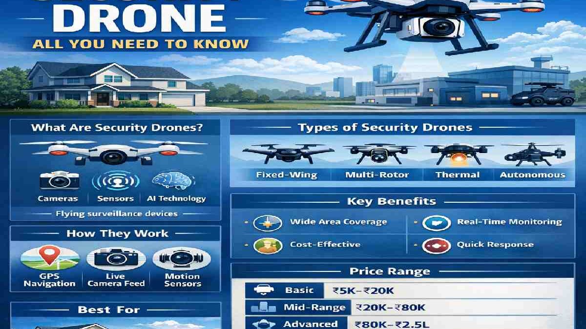 Security Drone: All You Need To Know (2026 Guide)