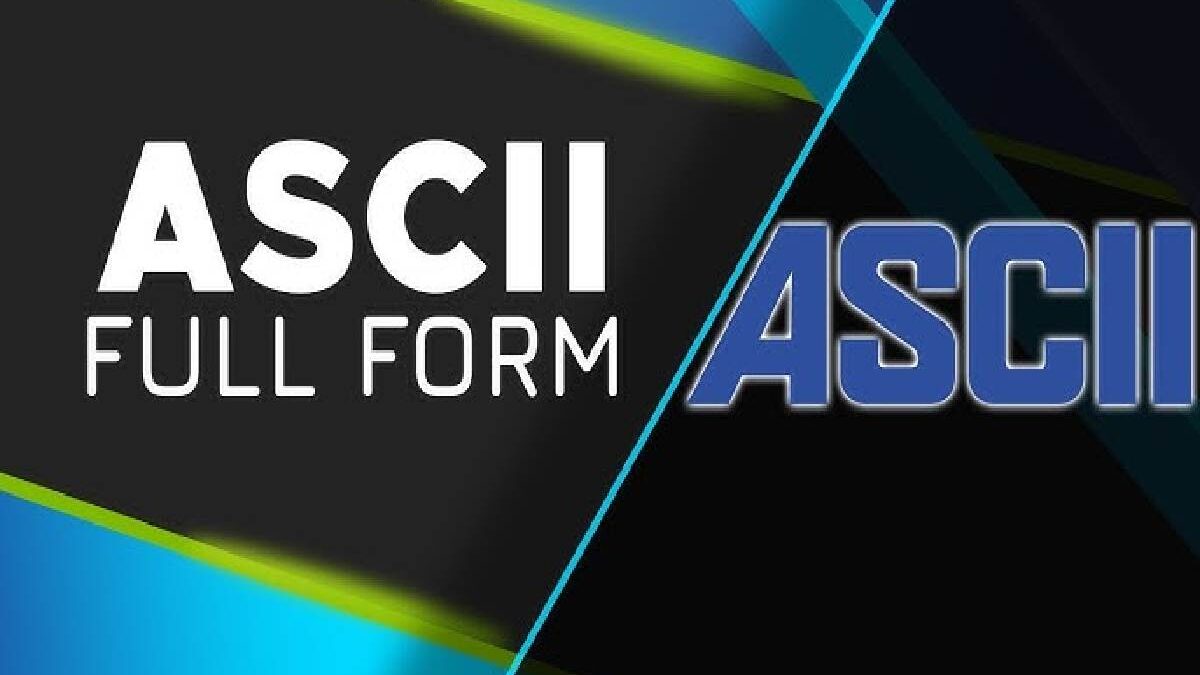 ASCII Full Form