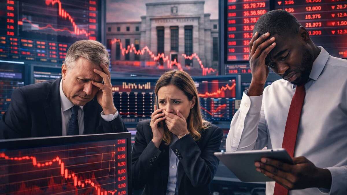 Stocks Plummet as Investors Fear Due to a Slowing Economy