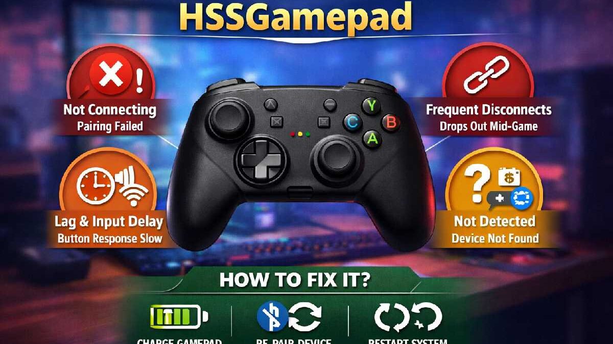 Connectivity Issues HSSGamepad: Common Problems & Easy Fixes Guide