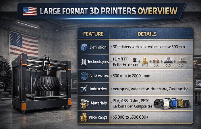 large format 3d printer 